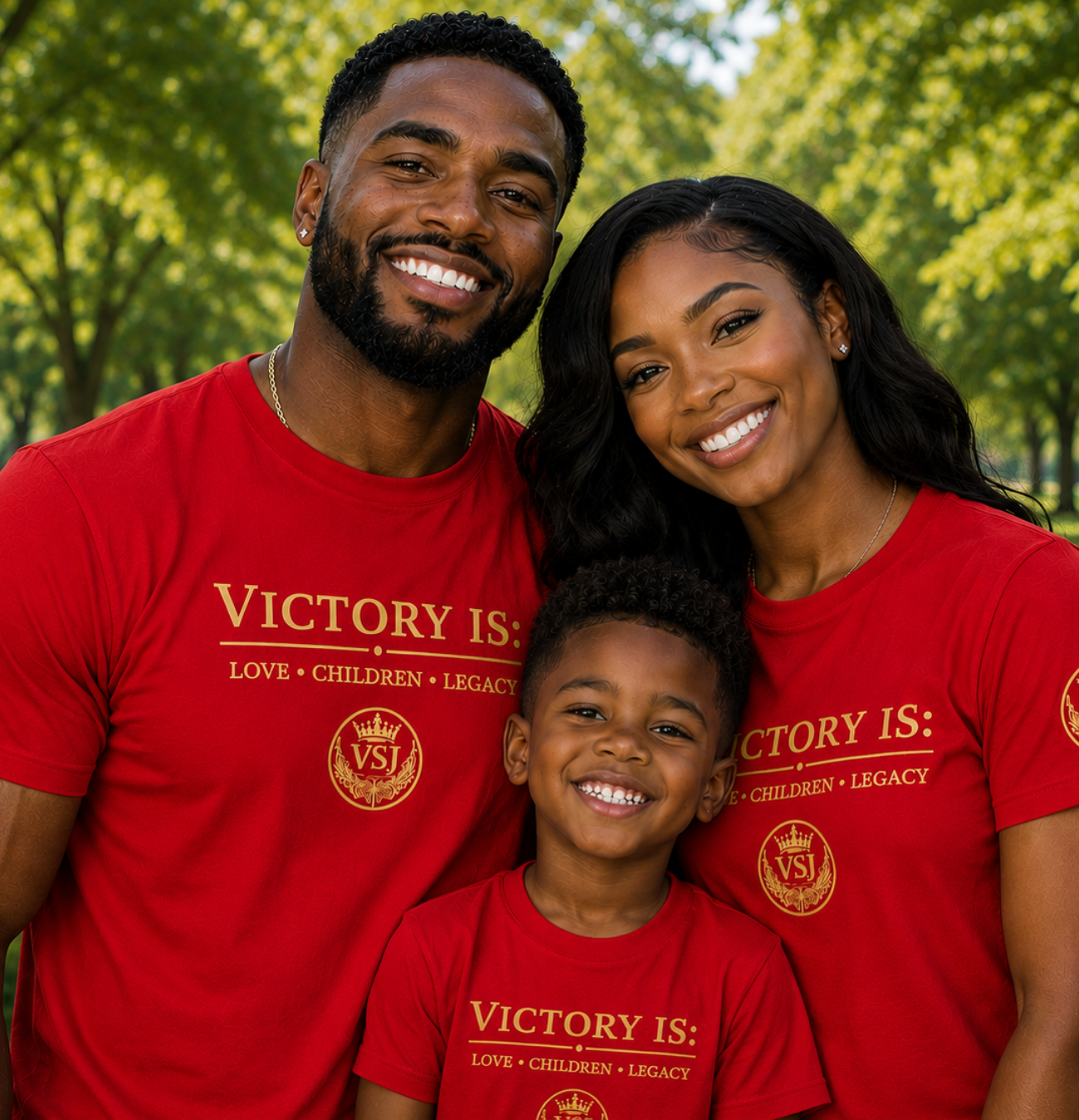 A growing family planning for stability and security