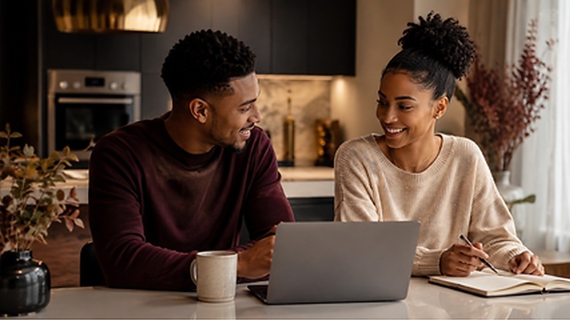 Young professional beginning a career and planning for the future